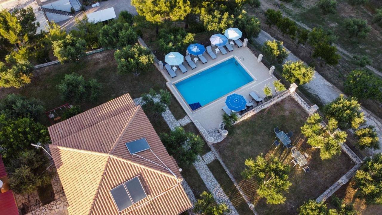 Aeolos Zante Villas With Heated Pool Vasilikí Esterno foto
