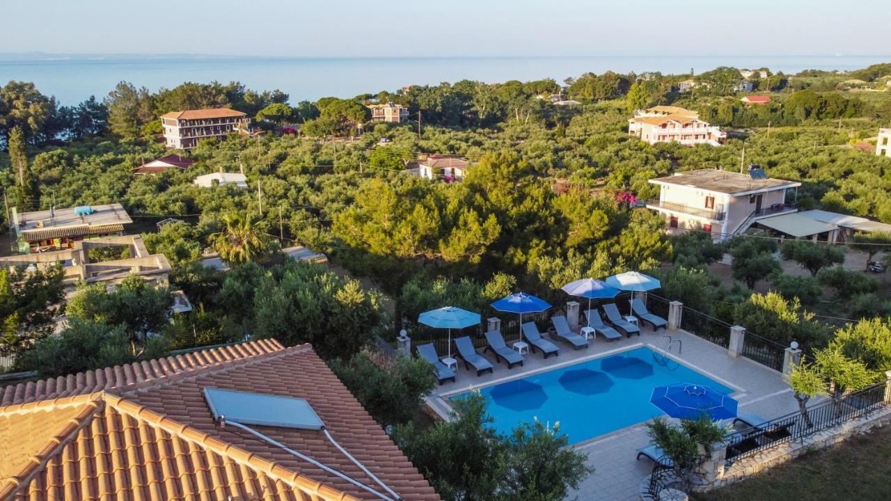 Aeolos Zante Villas With Heated Pool Vasilikí Esterno foto